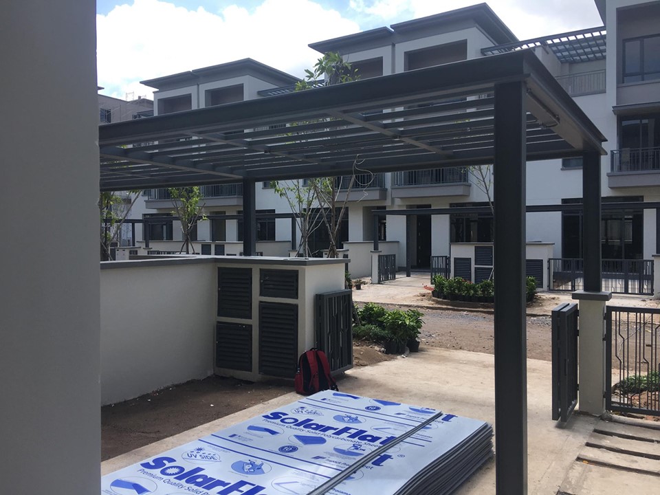 Cung cấp tấm polycarbonate đặc ruột dày 5mm tại tphcm
